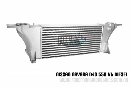 Navara D40 550 v9x v6 Aftermarket  INTERCOOLER