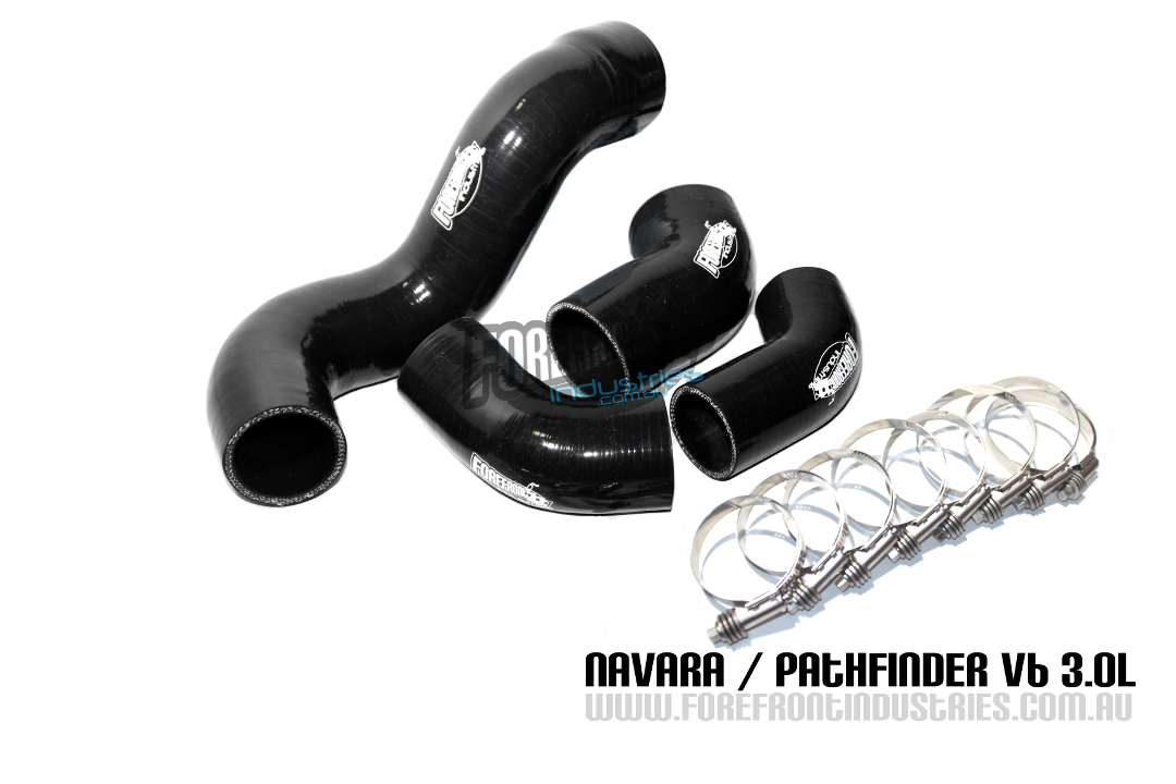 Navara D40 / Pathfinder Intercooler piping kit V6 550 V9X (COLD drivers side)