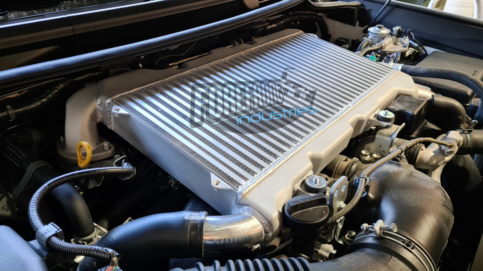 200 Series Landcruiser Intercooler Upgrade Forefront Industries Pty Ltd